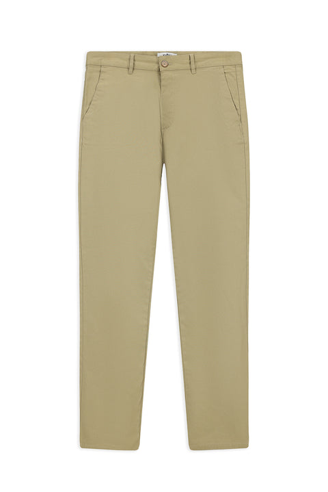 Açık Vizon 7 Drop Slim Fit Dar Kesim Likralı Desenli Kanvas / Chino Pantolon