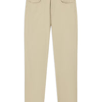 Açık Vizon Slim Fit Dar Kesim Likralı Kanvas / Chino Pantolon