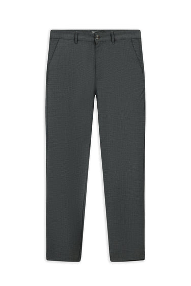 Koyu Füme 6 Drop Regular Fit Standart Kesim Likralı Kanvas / Chino Pantolon