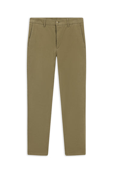 Açık Bej Slim Fit Dar Kesim Likralı Kanvas / Chino Pantolon