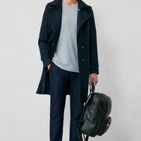 Koyu Lacivert Bootcut Fit Pamuk Denim Pantolon