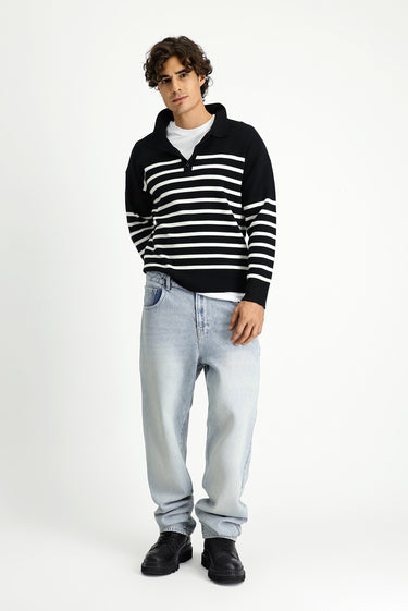  Açık Mavi Bootcut Fit Pamuk Denim Pantolon