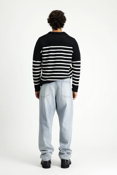 Açık Mavi Bootcut Fit Pamuk Denim Pantolon