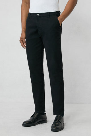  Siyah Tapared Fit Likral? Esnek Denim Pantolon-Ki??l?