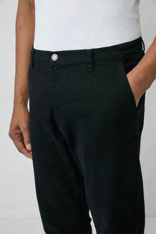  Siyah Tapared Fit Likral? Esnek Denim Pantolon-Ki??l?