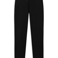 Siyah Regular Fit Standart Kesim Likralı Kanvas / Chino Pantolon