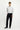Siyah Regular Fit Likralı Kanvas / Chino Pantolon