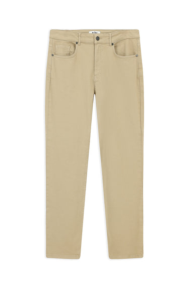 Açık Bej Regular Fit Likralı Kanvas / Chino Pantolon