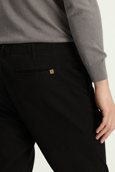 Orta Kahve Regular Fit Likralı Kanvas / Chino Pantolon