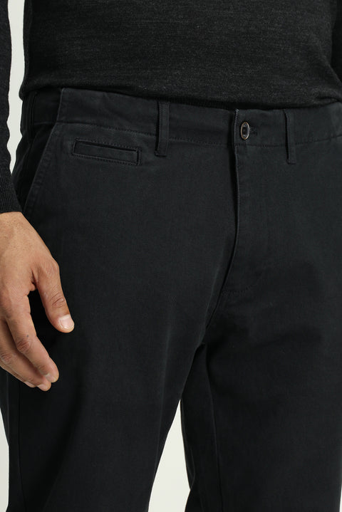 Orta Antrasit 6 Drop Regular Fit Standart Kesim Likralı Kanvas / Chino Pantolon