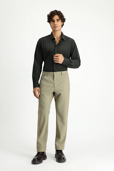  Orta Bej Techno-Line Regular Fit Çantalı Kanvas / Chino Pantolon