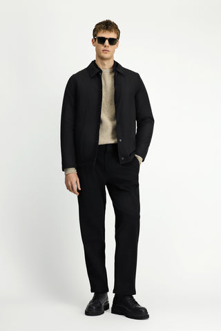  Siyah Çıtçıtlı Kapitone Mevsimlik Pamuklu Mont