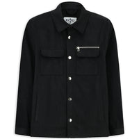 Orta Antrasit Spor Çıtçıtlı Süet Ceket / Mont