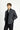  Orta Füme Slim Fit Ribanalı Bomber Mont