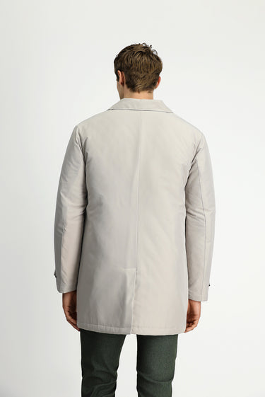 Taş Düğmeli Kapitone Pardösü & Trençkot