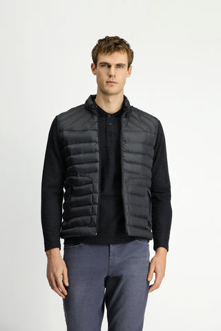  Orta Antrasit Kapitone Spor Yelek