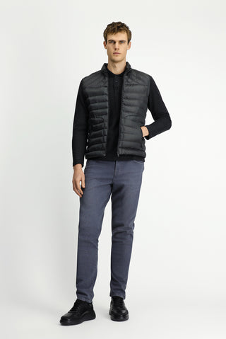  Orta Antrasit Kapitone Spor Yelek