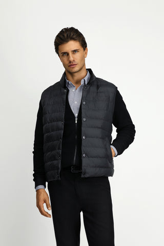  Siyah Kapitone Spor Yelek