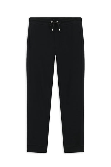Siyah Desenli Pamuklu Sweatpant / Eşofman Altı