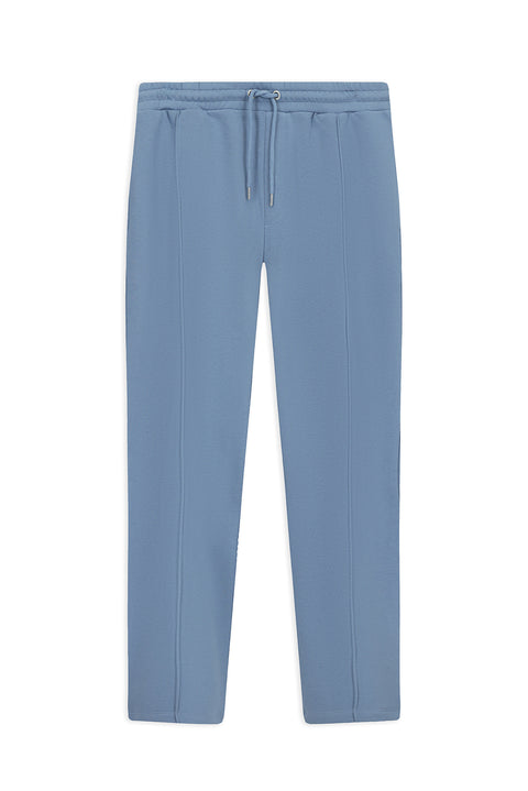 Havacı Mavi Beli Lastikli İpli Cepli Pamuklu Sweatpant / Eşofman Altı