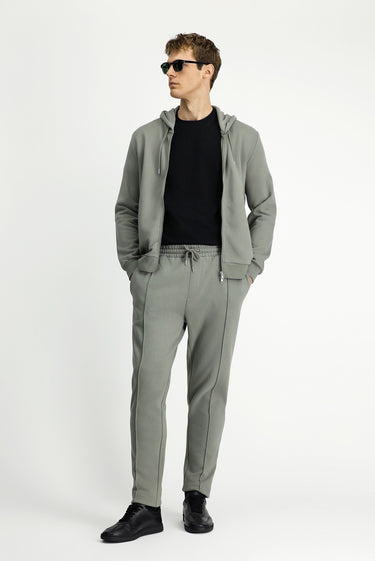 Açık Haki Pamuklu Sweatpant / Eşofman Altı