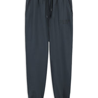 Koyu Füme Regular Fit Pamuklu Baskılı Sweatpant / Eşofman Altı