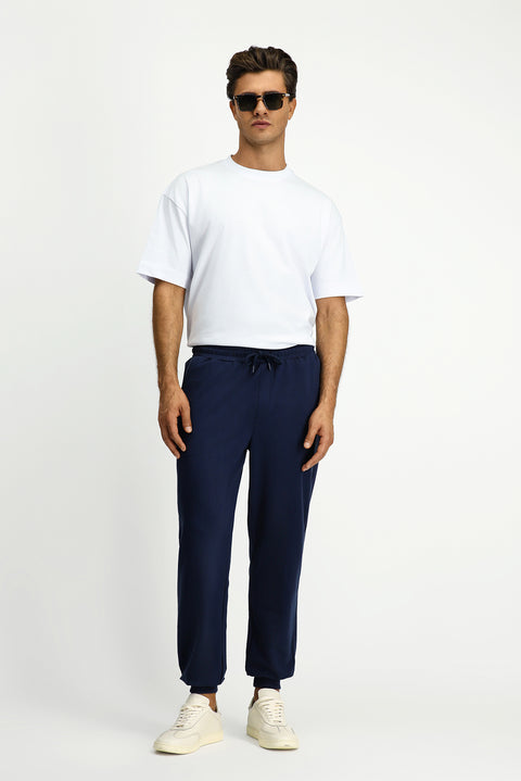 İndigo Regular Fit Pamuklu Baskılı Sweatpant / Eşofman Altı