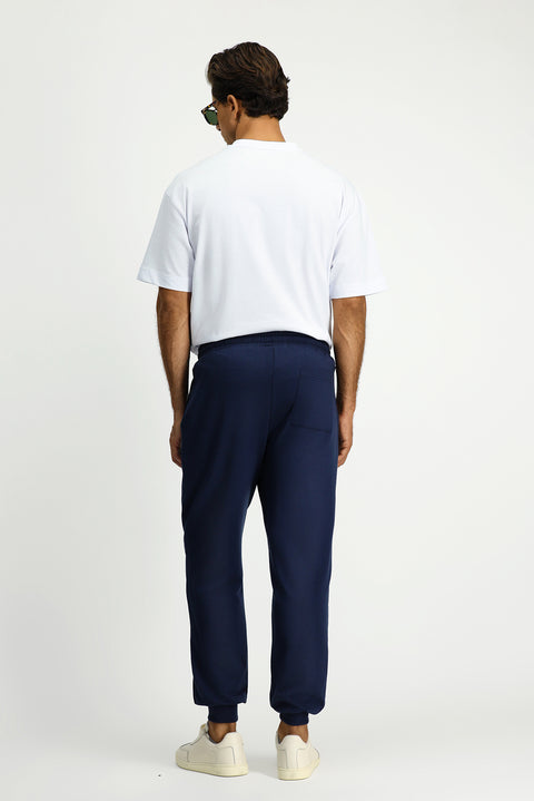 İndigo Regular Fit Pamuklu Baskılı Sweatpant / Eşofman Altı