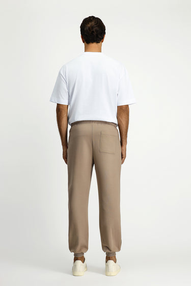 Orta Vizon Regular Fit Pamuklu Baskılı Sweatpant / Eşofman Altı