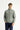 Açık Haki Yarım Balıkçı Yaka Yaka Regular Fit Fermuarlı Pamuklu Sweatshirt