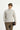 Açık Bej Bisiklet Yaka Regular Fit Desenli Pamuklu Sweatshirt