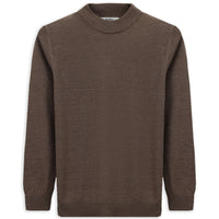 Orta Vizon Yarım Balıkçı Yaka Regular Fit Pamuklu Örme Triko Kazak