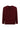 Koyu Bordo Polo Yaka Oversize Ekstra Rahat Kesim Desenli Triko Kazak