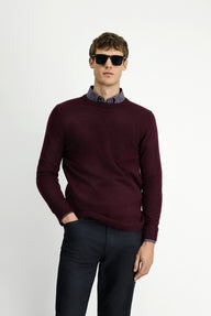 Dark Navy Long Sleeve Slim Fit Classic Striped Cotton Shirt