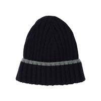 Koyu Lacivert Yünlü Bere