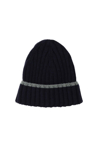  Koyu Lacivert Düz bere