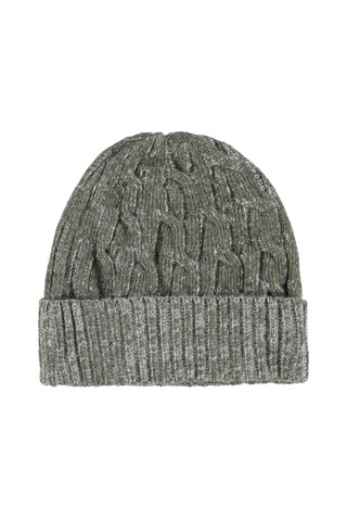  Küf Ye?ili Yünlü Desenli Atk? & Bere & Eldiven Tak?m?-Ki??l?