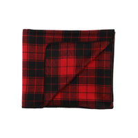 Koyu Lacivert Örme Ekose Tv Battaniyesi