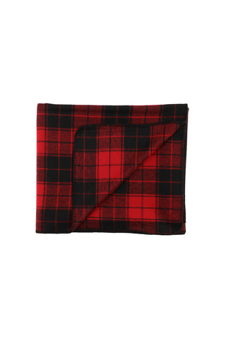  Koyu Lacivert Örme Ekose Tv Battaniyesi