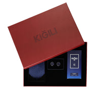3'lü Kravat & Kol Düğmesi & 100 ml Ki Parfüm Hediye Kutulu Set
