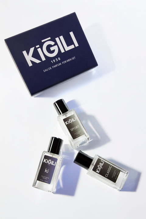 3'lü Classic & Ki & Sport Hediye Kutulu 30 ml Erkek Parfüm Seti