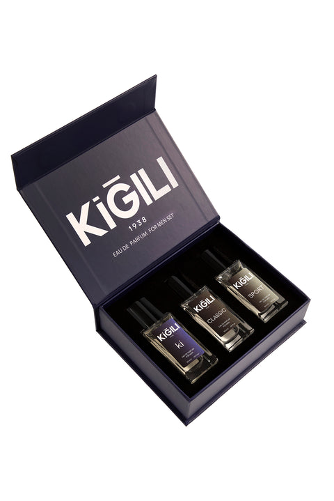 3'lü Classic & Ki & Sport Hediye Kutulu 30 ml Erkek Parfüm Seti