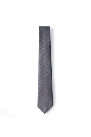  Orta Gri 3'lü Kravat & Mendil & Kol Düğmesi Hediye Kutulu Set