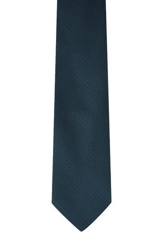  Koyu Yeşil Desenli Kravat