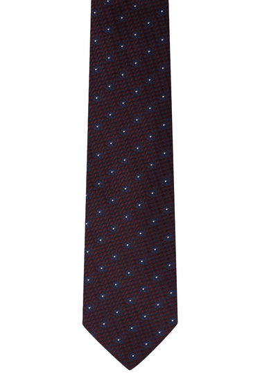  Mürdüm Desenli Kravat