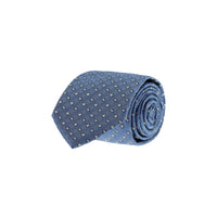 Mavi Desenli Kravat
