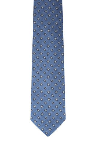  Mavi Desenli Kravat