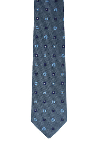  Mavi Desenli Kravat