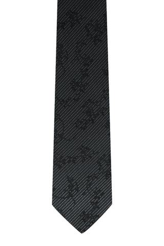  Siyah Desenli Kravat
