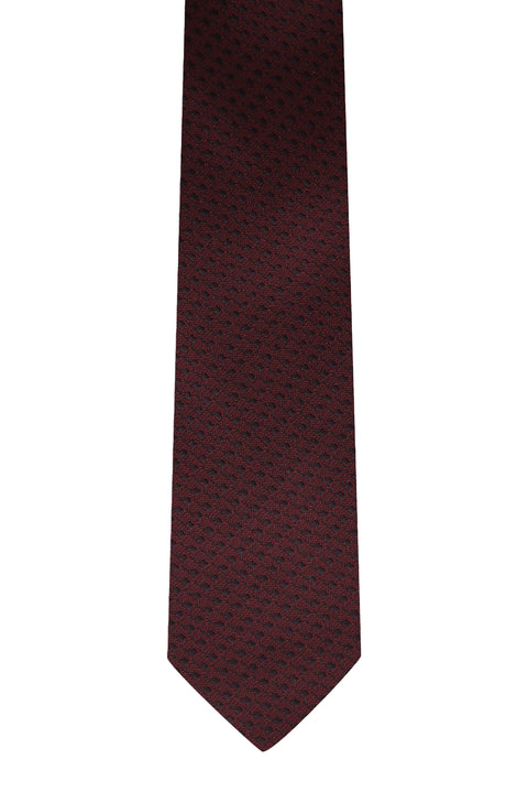 Açık Bordo Desenli Kravat